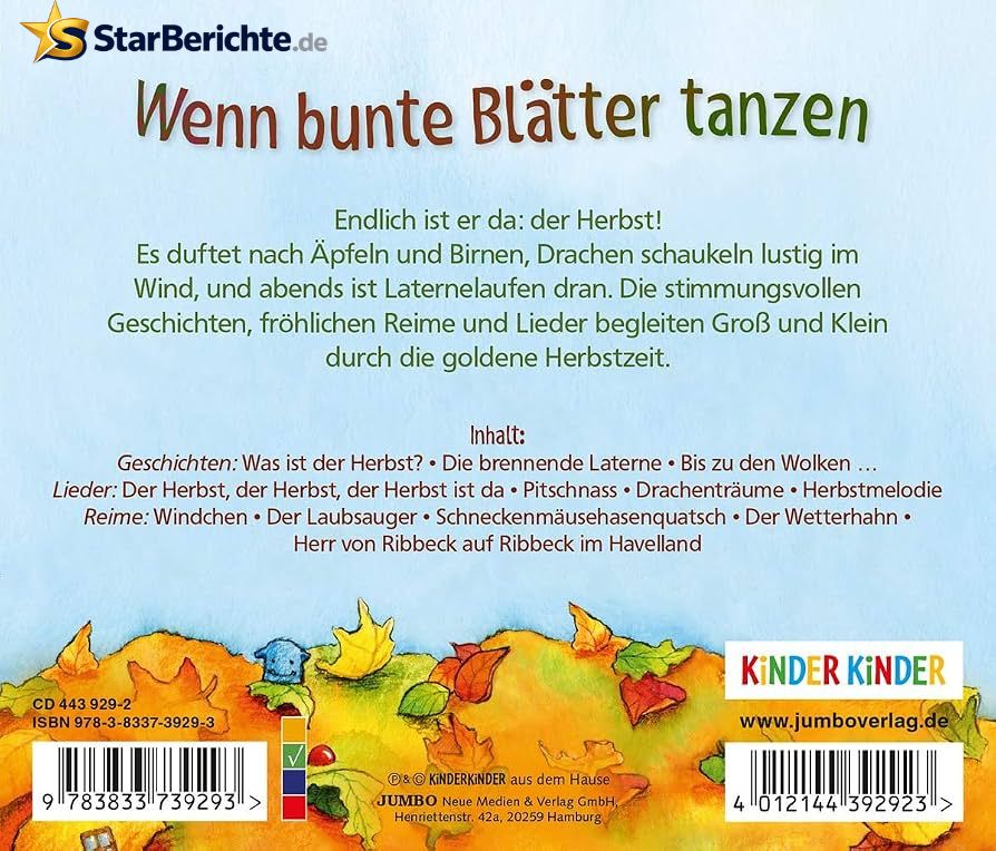der herbst ist da